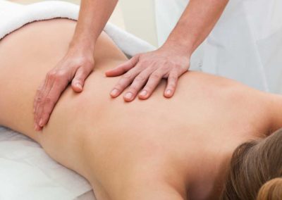 massage in beauty salon